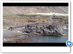 La Palma playas: Charco Verde
